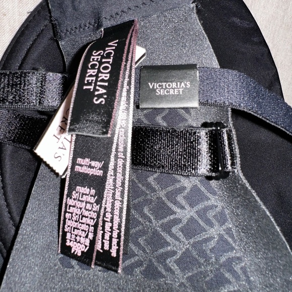 NWT Victoria’s Secret Multiway Black Bra 34DDD 34 DDD 34F - Picture 4 of 5